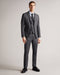 <P>Slim Charcoal Twill Suit Trouser</P>